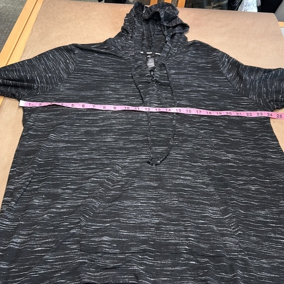 RBX Grey Hoodie Abstract Striping Sz 2x - Picture 7 of 12